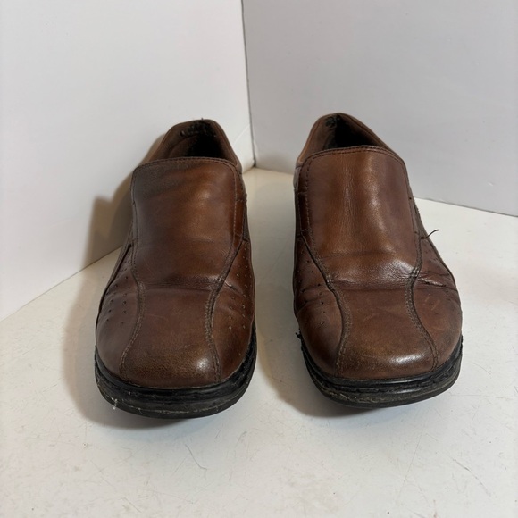 Dr. Scholl’s MaryAnne women’s brown leather slip on loafers in size 7.5 - Picture 5 of 14